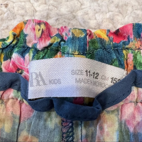 Zara Floral Flowy Jogger Pants - Picture 3 of 4